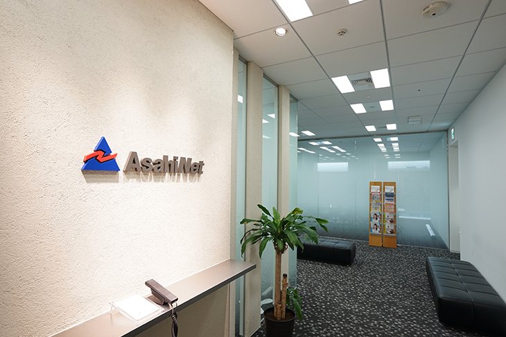 Our Office:朝日ネット本社 受付